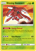 Shining Genesect 9/73 English Pokémon card from Shining Legends (2017)