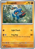 Croagunk 23/64 — English Pokémon Shrouded Fable (2024)