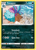 Toxapex 115/195 — English Pokémon Silver Tempest (2022)