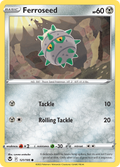 Ferroseed 121/195 — English Pokémon Silver Tempest (2022)