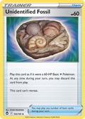 Unidentified Fossil 165/195 — English Pokémon Silver Tempest (2022)