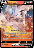 Reshiram V 24/195 — English Pokémon Silver Tempest (2022)