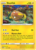 Stunfisk 55/195 — English Pokémon Silver Tempest (2022)