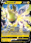 Regieleki V 57/195 — English Pokémon Silver Tempest (2022)