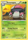 Amoonguss 13/114 English Pokémon card from Steam Siege (2016)