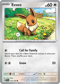 Eevee 113/142 — English Pokémon Stellar Crown (2024)