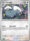 Purugly 117/142 — English Pokémon Stellar Crown (2024)