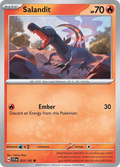 Salandit 23/142 — English Pokémon Stellar Crown (2024)