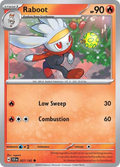 Raboot 27/142 — English Pokémon Stellar Crown (2024)