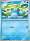 Marill 33/142 — English Pokémon Stellar Crown (2024)