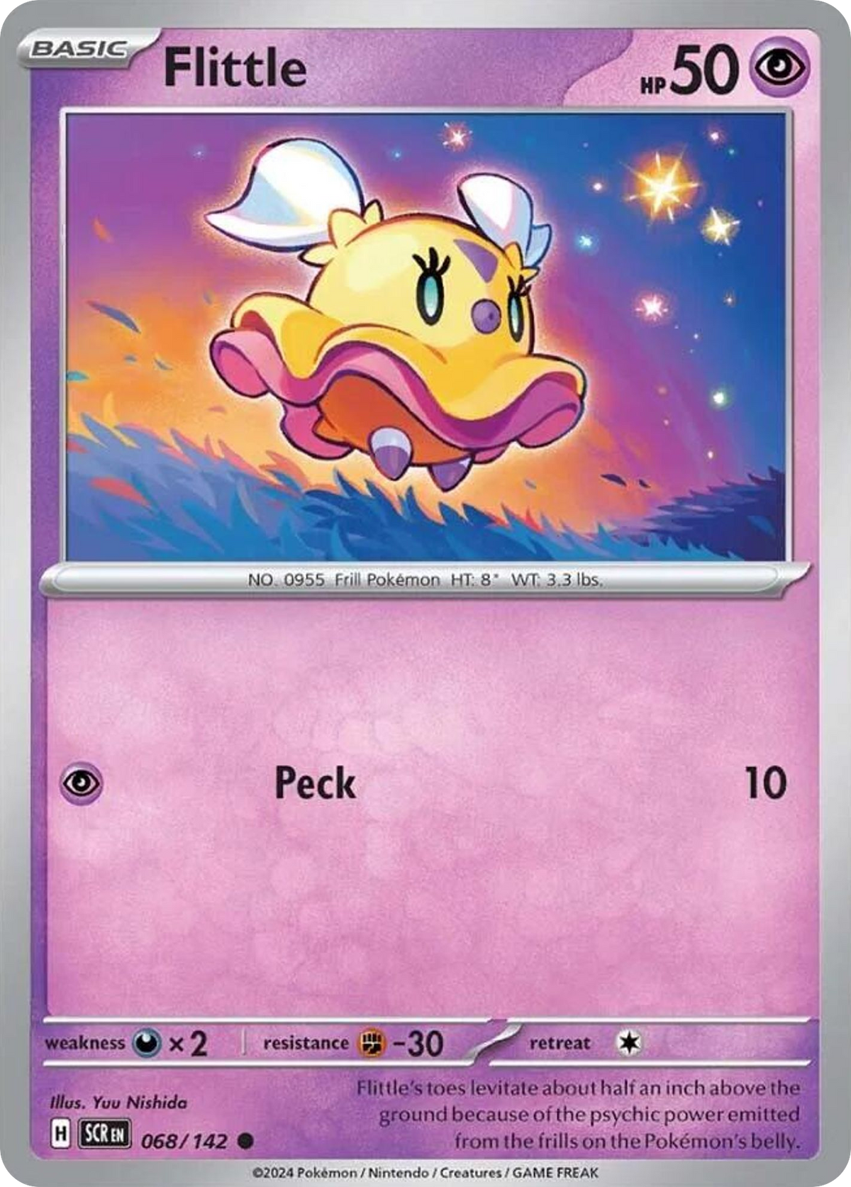 Flittle 68/142 — English Pokémon Stellar Crown (2024)