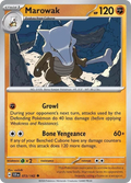Marowak 73/142 — English Pokémon Stellar Crown (2024)