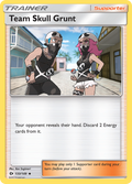 Team Skull Grunt 133/149 English Pokémon card from Sun & Moon (2017)