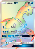 Lapras-GX 151/149 English Pokémon card from Sun & Moon (2017)