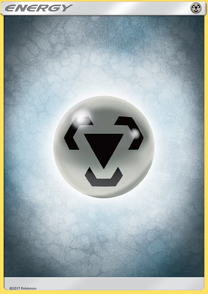 Metal Energy Unnumbered English Pokémon card from Sun & Moon (2017)