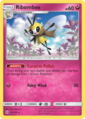 Ribombee 93/149 English Pokémon card from Sun & Moon (2017)