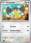 Helioptile 154/191 — English Pokémon Surging Sparks (2024)