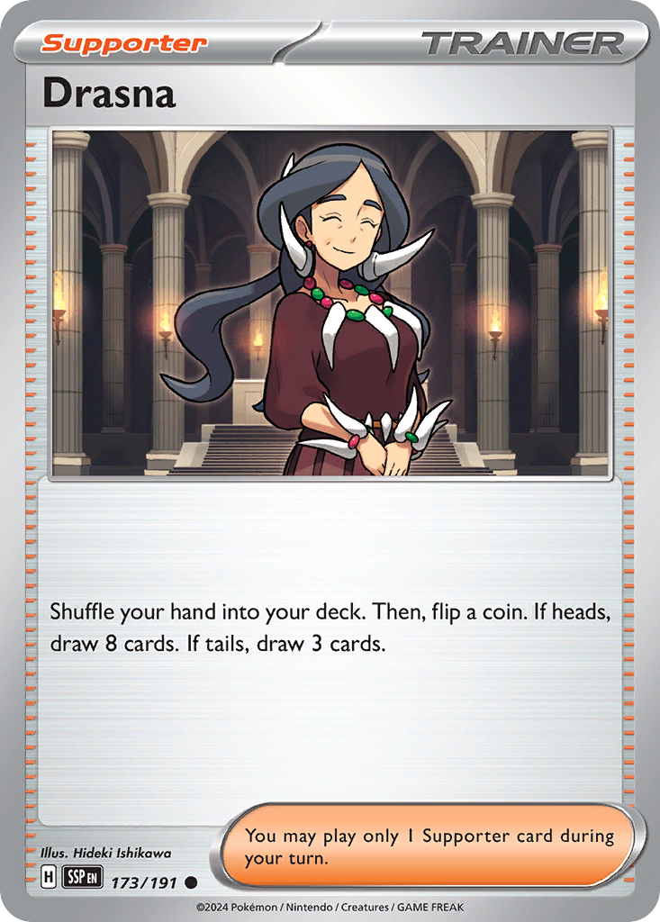Drasna 173/191 — English Pokémon Surging Sparks (2024)