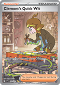 Clemont's Quick Wit 243/191 — English Pokémon Surging Sparks (2024)