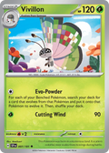 Vivillon 7/191 — English Pokémon Surging Sparks (2024)