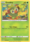 Grookey 10/202 English Pokémon card from Sword & Shield (2020)
