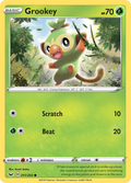 Grookey 11/202 English Pokémon card from Sword & Shield (2020)