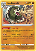 Sandaconda 110/202 English Pokémon card from Sword & Shield (2020)