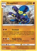 Grapploct 113/202 English Pokémon card from Sword & Shield (2020)