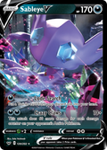 Sableye V 120/202 English Pokémon card from Sword & Shield (2020)