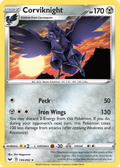 Corviknight 135/202 English Pokémon card from Sword & Shield (2020)