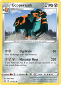 Copperajah 137/202 English Pokémon card from Sword & Shield (2020)