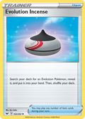 Evolution Incense 163/202 English Pokémon card from Sword & Shield (2020)