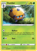 Dottler 18/202 English Pokémon card from Sword & Shield (2020)