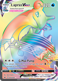 Lapras VMAX 203/202 English Pokémon card from Sword & Shield (2020)