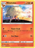 Ninetales 23/202 English Pokémon card from Sword & Shield (2020)