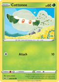 Cottonee 5/202 English Pokémon card from Sword & Shield (2020)