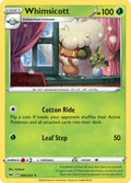 Whimsicott 6/202 English Pokémon card from Sword & Shield (2020)