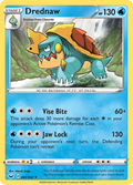Drednaw 61/202 English Pokémon card from Sword & Shield (2020)