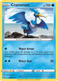Cramorant 62/202 English Pokémon card from Sword & Shield (2020)