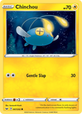 Chinchou 67/202 English Pokémon card from Sword & Shield (2020)