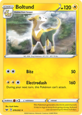 Boltund 76/202 English Pokémon card from Sword & Shield (2020)