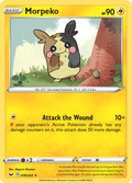 Morpeko 78/202 English Pokémon card from Sword & Shield (2020)