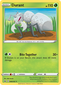 Durant 8/202 English Pokémon card from Sword & Shield (2020)