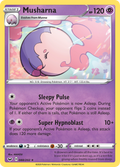Musharna 88/202 English Pokémon card from Sword & Shield (2020)