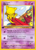 Abra 49/82 — Pokémon Team Rocket card