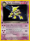 Dark Alakazam 1/82 — Pokémon Team Rocket card