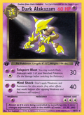 Dark Alakazam 18/82 — Pokémon Team Rocket card