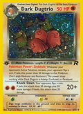 Dark Dugtrio 6/82 — Pokémon Team Rocket card