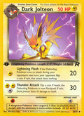 Dark Jolteon 38/82 — Pokémon Team Rocket card