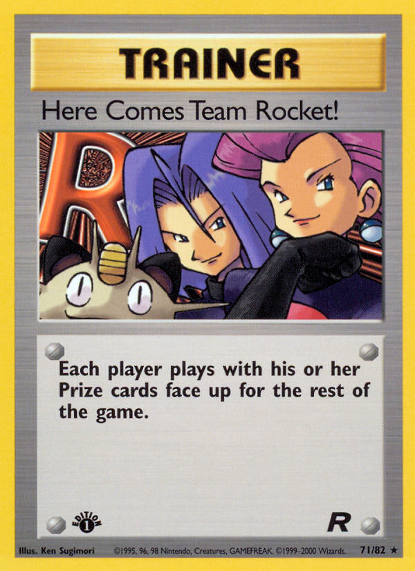 Here Comes Team Rocket! 71/82 — Pokémon Team Rocket card